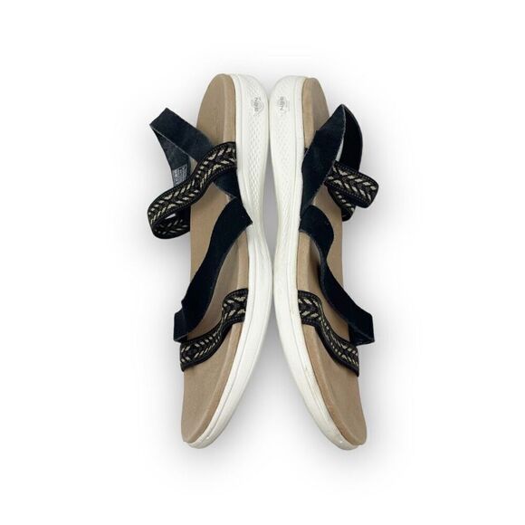 Skechers Black Open Toe Sling Back Sandals Women’s Size 11 - Picture 5 of 10